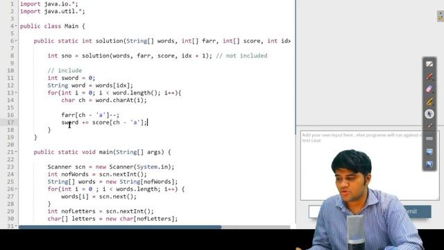 How to Solve Maximum Score of Words Problem | Recursion and Backtracking смотреть онлайн