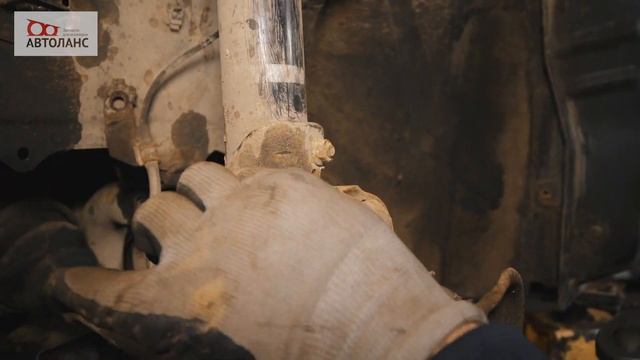 Демонтаж ходовая части и передней подвески Mitsubishi Outlander XL. смотреть онлайн