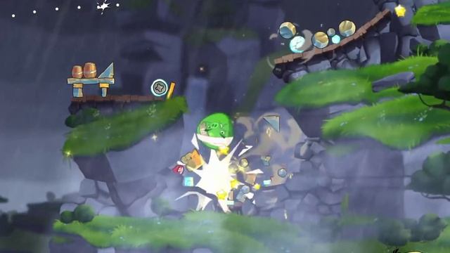 Boss Fight #1! Chef Pig Level 10 Walkthrough - Angry Birds Under Pigstruction смотреть онлайн