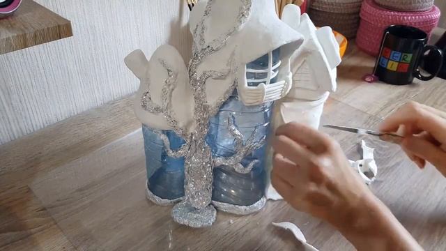 ❤Diy Whimsy Fairy House Lamp Using Plastic Bottles. Сказочный домик из бутылок❤ смотреть онлайн