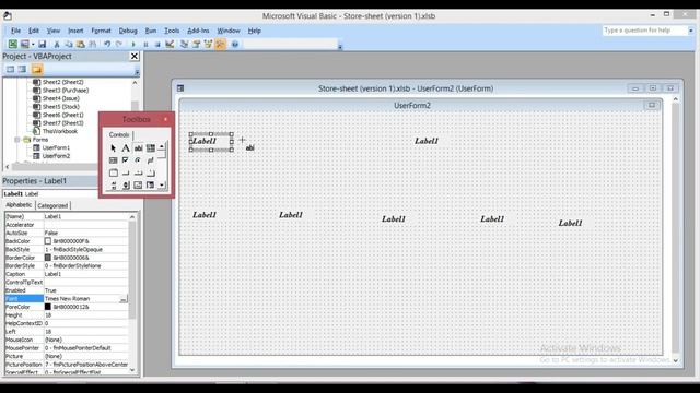 Microsoft Excel Tutorial Lesson No.14 | Vba & Micro|User Form in urdu/Hindi For Beginners 2022 смотреть онлайн