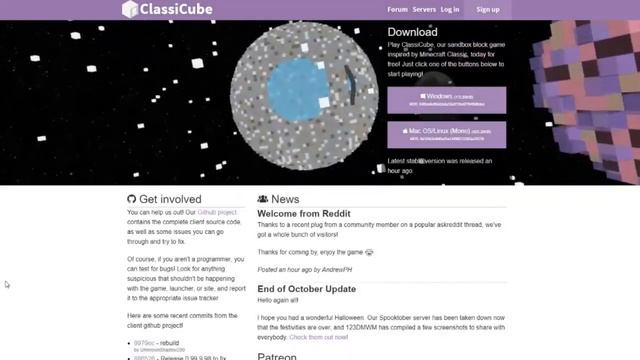 Minecraft Classic Trailer (ClassiCube) смотреть онлайн