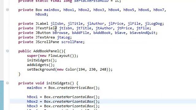 Java: Extended Simple Library System With GUI (Part 22) смотреть онлайн