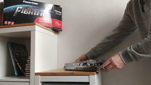 Unboxing | PowerColor AMD RADEON RX 6800 Fighter смотреть онлайн