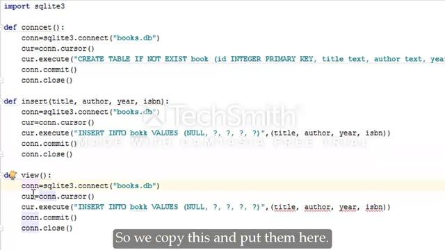 Python Backend script for Graphic User Interface (GUI) - SQL Functions смотреть онлайн