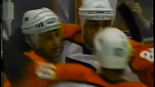 Fox NHL Sunday Philadelphia Flyers Lindros 132 goals Interview Messier 1994-95 Season смотреть онлайн