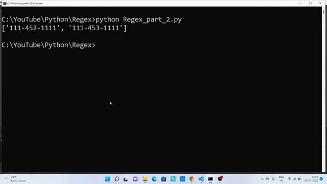 regex pattern - findall , dot and repetitions смотреть онлайн