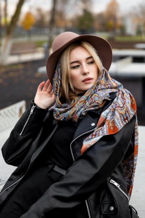 Платок из вискозы "Фергана", вид 16