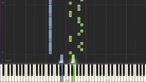 JoJo's Bizarre Adventure: Steel Ball Run: Main Theme - Johnny's Theme - Piano Tutorial