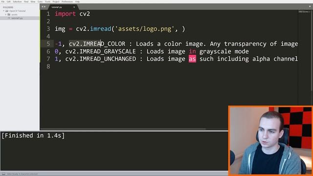 OpenCV Python Tutorial #1 - Introduction & Images смотреть онлайн