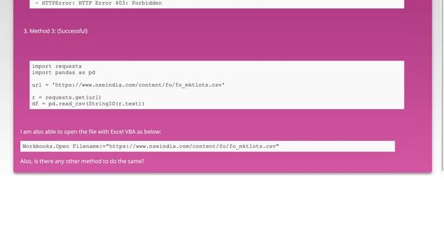Python Download file with Pandas / Urllib смотреть онлайн