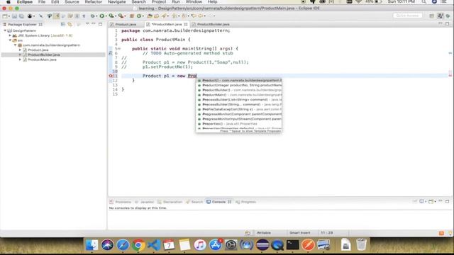 Builder Design Pattern смотреть онлайн
