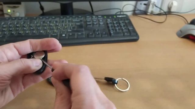 Замена батарейки в ключе Ниссан Х-Трейл  (Nissan X-Trail)