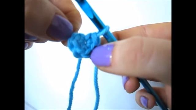 How to crochet the 2nd round of Amigurumi смотреть онлайн