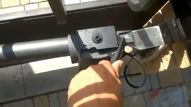 Автоматические ворота. Разблокировка привода. смотреть онлайн