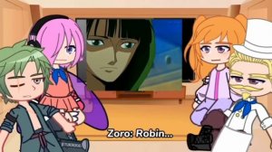 One Piece React To Sanji // Gacha Club