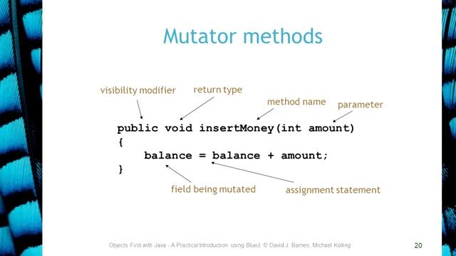 BlueJ Chapter 2 - Understanding Class Definitions смотреть онлайн