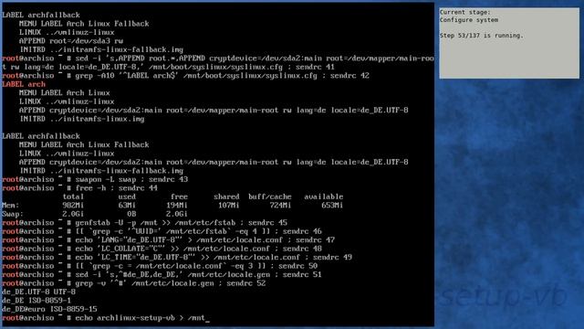 Arch Linux installation recording to kernel 5.7.2-arch1-1 (core) смотреть онлайн