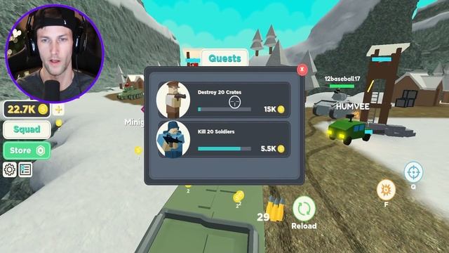 Becoming an ULTIMATE TANK In Roblox TANK SIMULATOR! смотреть онлайн