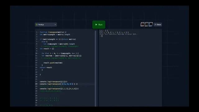 CodeWars: Матрицы - уровень 6 kyu смотреть онлайн