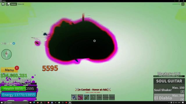 Highlight Road to 30M Venom + God Human + Spikey Trident (Blox Fruits Bounty Hunting) смотреть онлайн