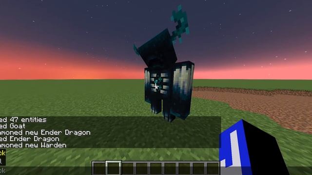 How To Kill The Minecraft Warden Using Commands | Java, Bedrock, PE смотреть онлайн