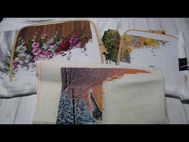 Вышивальная неделя 19-25 октября 2020. Поиграем в рулетку)) #вышивка смотреть онлайн