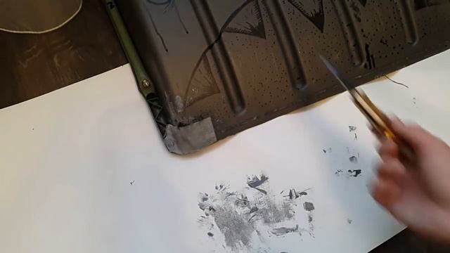 как заделать трещину в пластмассе. клеевой способ. смотреть онлайн