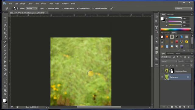Photoshop CS6 Light Bokeh Background смотреть онлайн