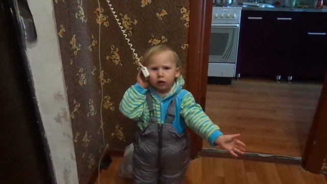 Доченька звонит крестной))) смотреть онлайн