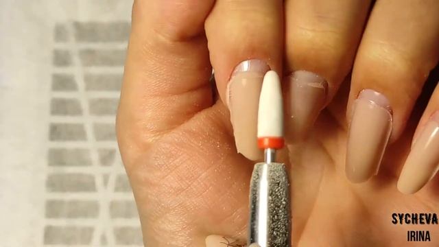 Наращивание ногтей в одну каплю. Наращивание не рабочей рукой. смотреть онлайн