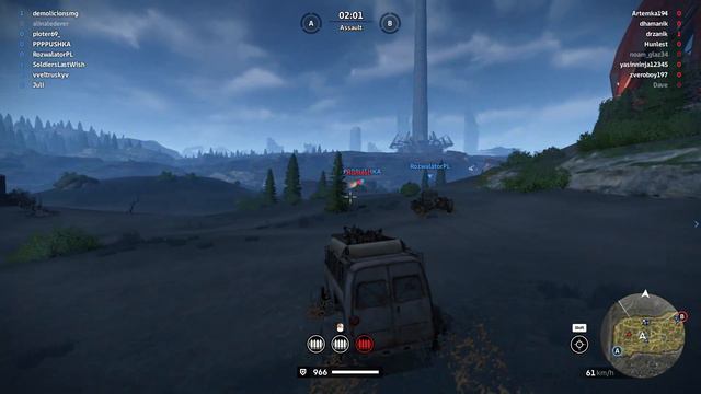 Crossout - pvp match online gameplay смотреть онлайн
