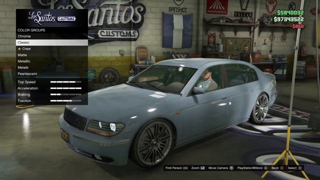 G T A 5 OG Vehicle customization Ubermacht Oracle XS смотреть онлайн