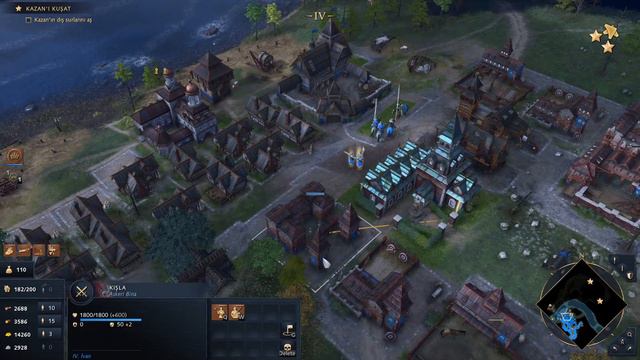 KAZAN KUŞATMASI | AGE OF EMPIRES 4 | HİKAYE MODU BÖLÜM 16 смотреть онлайн