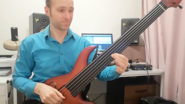 Fbass AC6 fretless solo смотреть онлайн