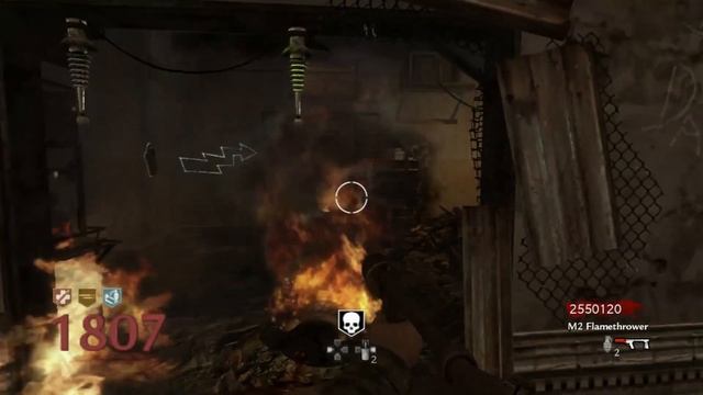 Verruckt World Record Round 1800+ - COD WAW NAZI ZOMBIES смотреть онлайн