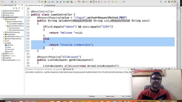 Creating Microservice in Spring Boot | Using Microservices in Postman смотреть онлайн