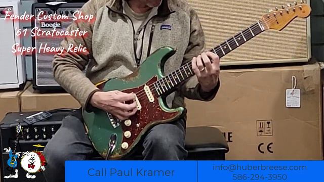 Fender Custom Shop 61 Stratocaster смотреть онлайн