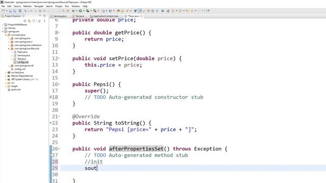 Implementing bean life cycle using interfaces | IntializingBean | DisposableBean | Spring Tutoria смотреть онлайн