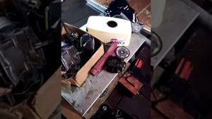 лодочный мотор салют электрон с зажиганием от бензопилы хусварна