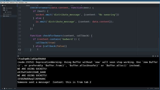 MEAN Stack - Websockets Chat смотреть онлайн