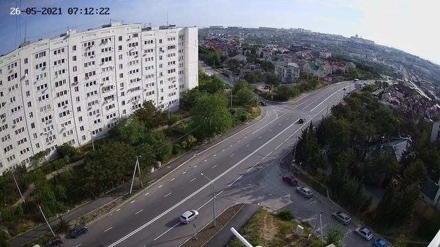 Пример видеозаписи Hikvision DS-2CD2047G2-LU (4Mpx, 2.8 мм, серия ColorVu) - день. смотреть онлайн
