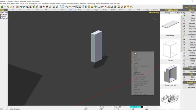 Creating LIBRA H1 Hardware In PYTHA
