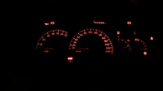 Renault Laguna 1 Cold Start -2°C