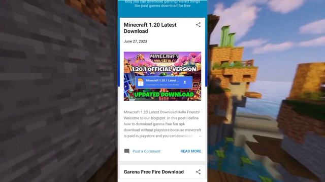 Minecraft Pe 1.20.1.02 Latest Version Download | Minecraft Download Mediafıre Link 1.20.1.02 смотреть онлайн