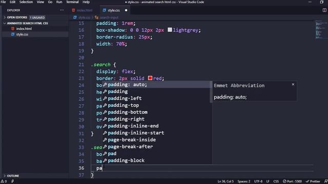 Animated Search Box using HTML CSS | Simple Animated Search Bar смотреть онлайн