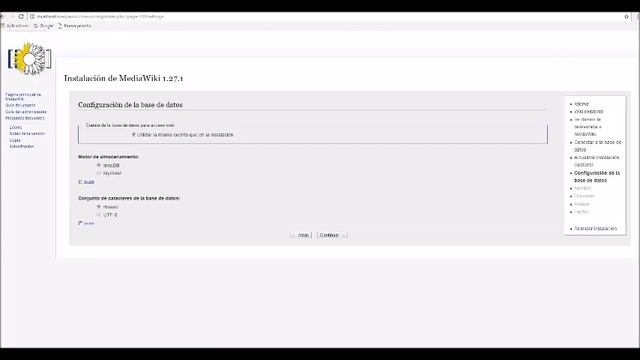 INSTALACION MEDIAWIKI wmv смотреть онлайн