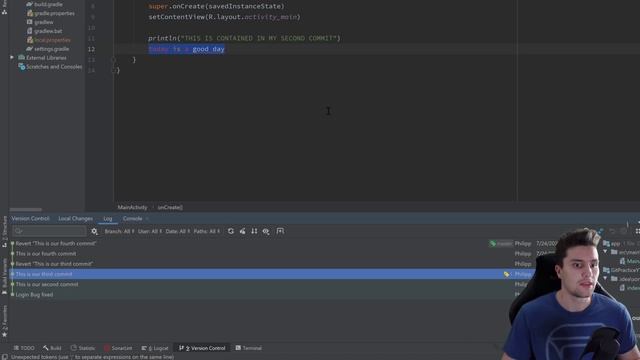 Revert, Checkout, Stash - Git for Android Developers - Part 3 смотреть онлайн