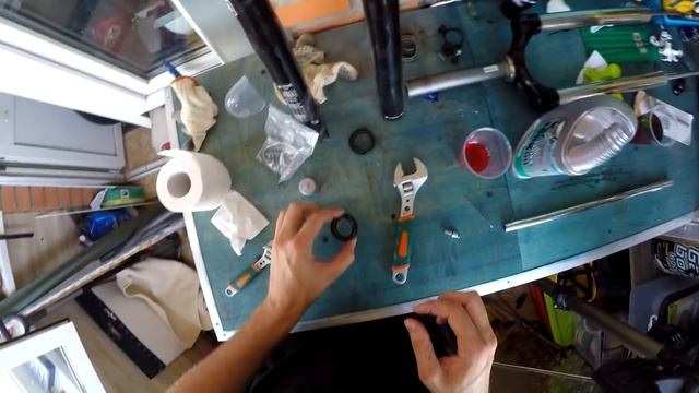 Вилка RockShox XC32 solo air. Обслуживание, сборка смотреть онлайн