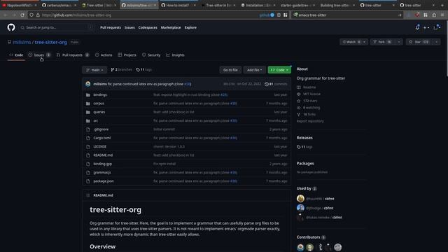 Emacs Tree-sitter Set Up And Installing Grammars